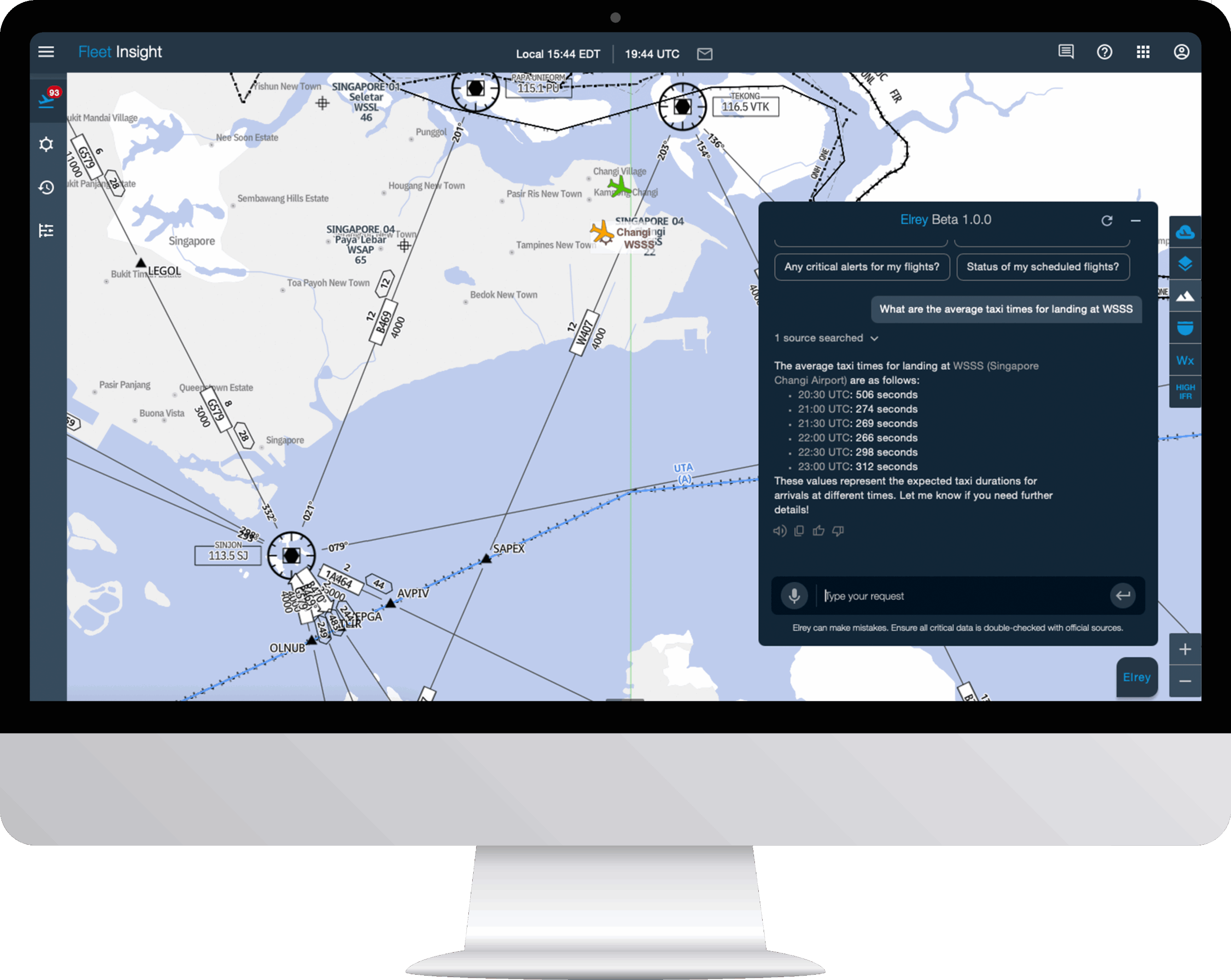 Monitor Open with Fleet Insight and the new AI assistant, Elrey